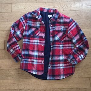 Boys flannel lined jacket